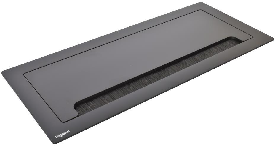 Мебелна кутия празна, с основа за модули, 295x130mm, цвят ЧЕРЕН Incara Top Access Legrand