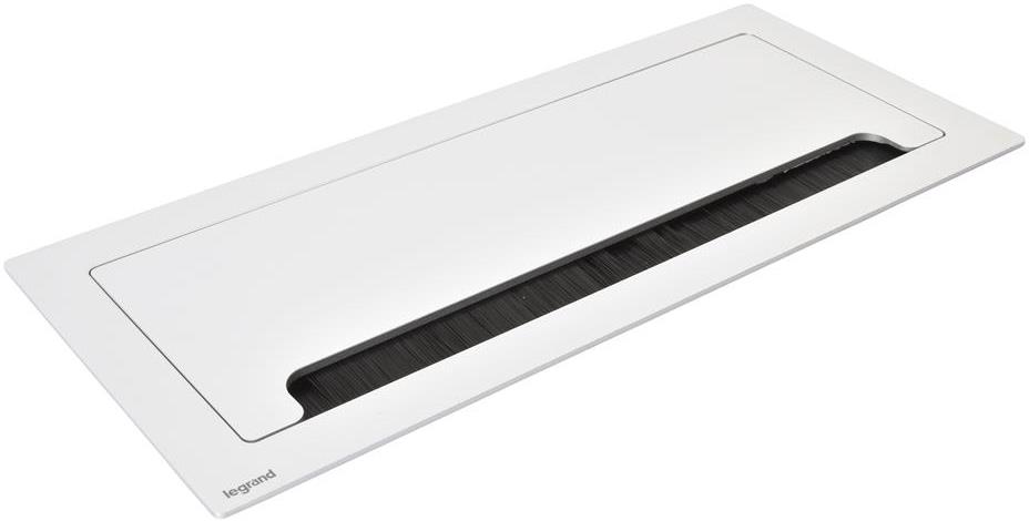 Мебелна кутия празна, с основа за модули, 295x130mm, цвят АЛУМИНИЙ Incara Top Access Legrand