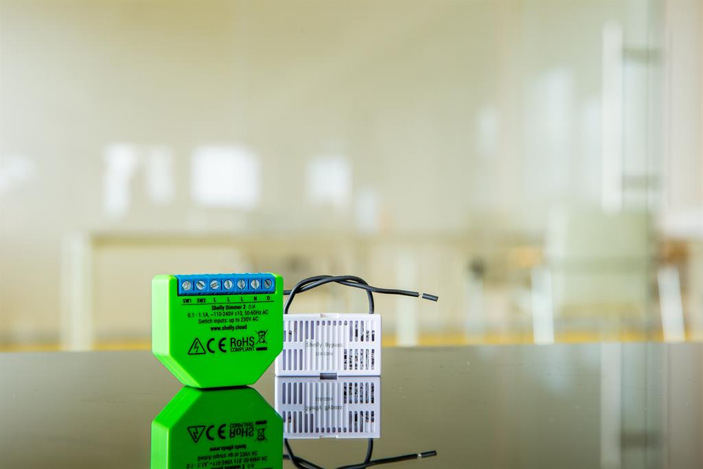 Активен компенсатор за LED лампи Shelly Bypass Dimmer 2 - 266113