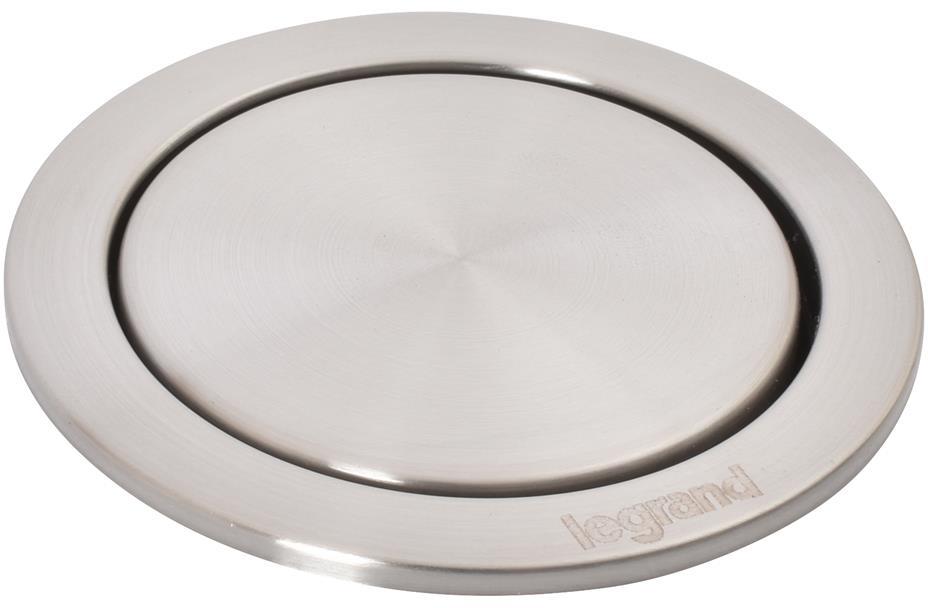 Мебелна колона Pop-Up, с контакти 4х шуко, 2x RJ45 Cat.6 FTP, кабел 2m, Ø60mm, Incara Tower Legrand