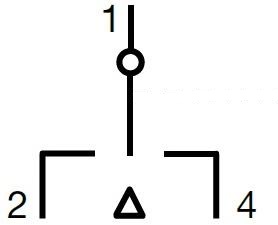 Ум шалтер I-0-II DIN монтаж SFT140 40A 1P 230V 1 мод. Hager
