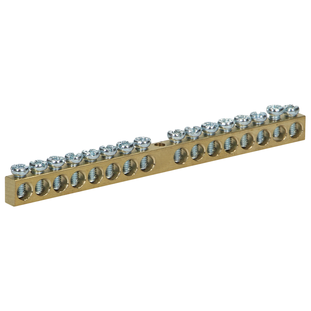Клема нулева неизолирана 16x16мм² L=102mm ORNO