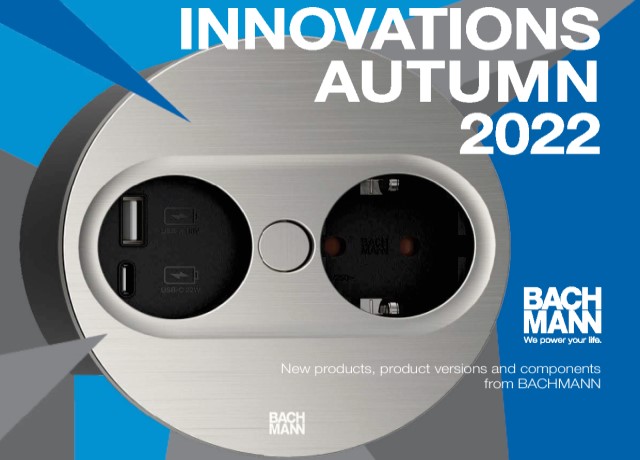 Каталог Иновации Bachmann есен 2022