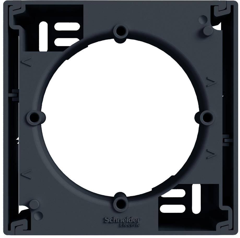 Конзола единична за открит монтаж цвят Антрацит Asfora SE