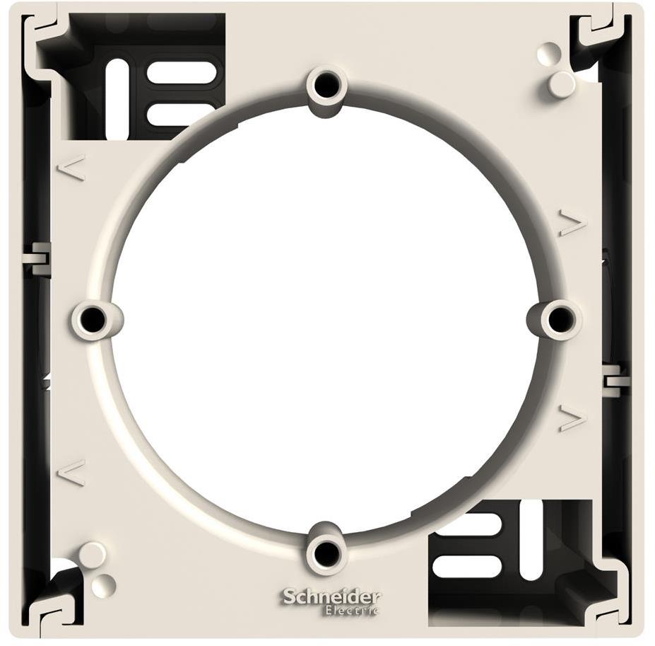 Конзола единична за открит монтаж цвят Крем Asfora SE