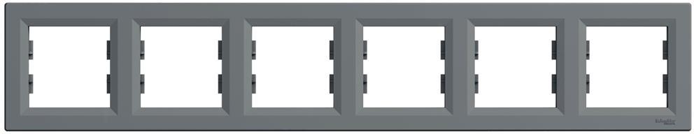 Рамка 6х цвят Стомана Asfora SE