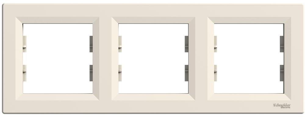 Рамка 3х цвят Крем Asfora SE