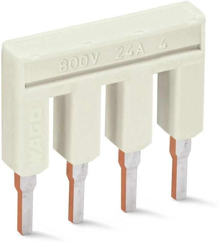 Гребен 4 пина за редова клема 2.5мм2 за серия TOPJOB® S Wago