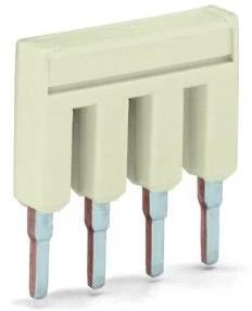 Гребен 4 пина за редова клема 4мм2 за серия TOPJOB® S Wago