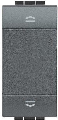 Ключ за щори 1 мод. 16A цвят Антрацит LL Bticino