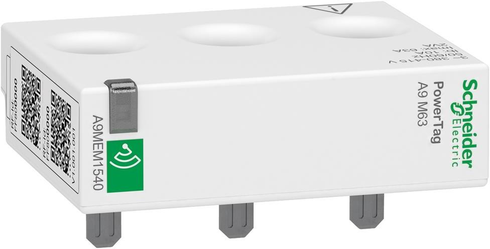 Мерител PowerTag Energy M63 3P, монтаж отгоре или отдолу, SE