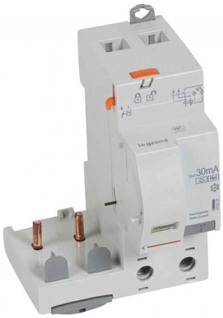 Допълнителен ДТЗ модул 2P 63A 30мА тип F DX3 Legrand