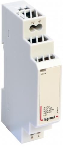 Захранващ блок 1P In:85...264Vac Out:9Vdc 0.48A, 1DIN, Legrand