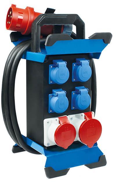 Табло STECKY 12 с индустриални контакти и токови защити, AS Schwabe