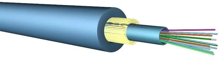 Кабел LT OS2 4f LSZH Dca син E14a Draka