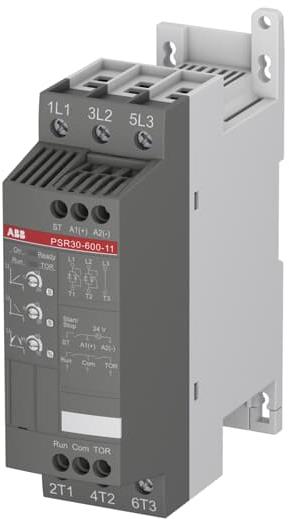 Софтстартер 3P 15kW PSR30-600-11 30A 24V IP10 ABB