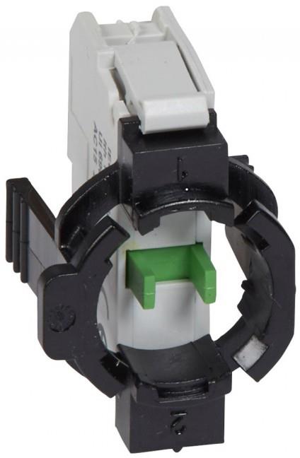 Основа 1х с контактен блок 1NO Ø22mm Osmoz Legrand