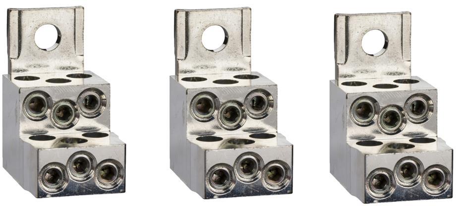 Размножителна клема за NSX100/250 алуминий 6х 1.5...35mm² (3 бр.) SE