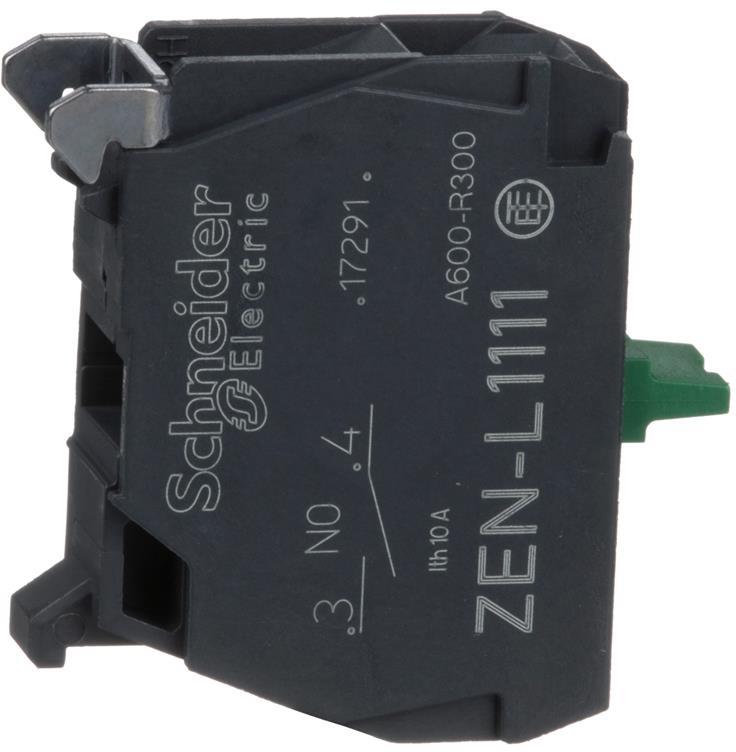 Контактен блок към пулт за управление 1NO винтови клеми SE