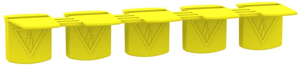 Защитни капачета Acti 9 за захранващ гребен (20 бр.) SE