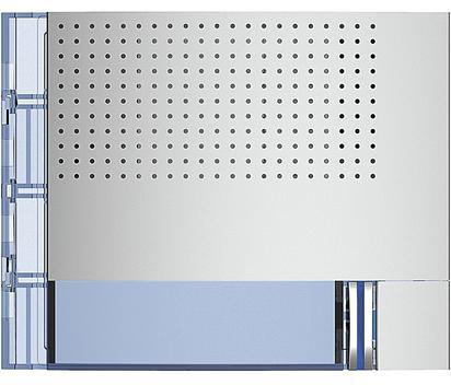 Лицев панел аудио с 1 бутон Sfera Basic Allmetal Bticino