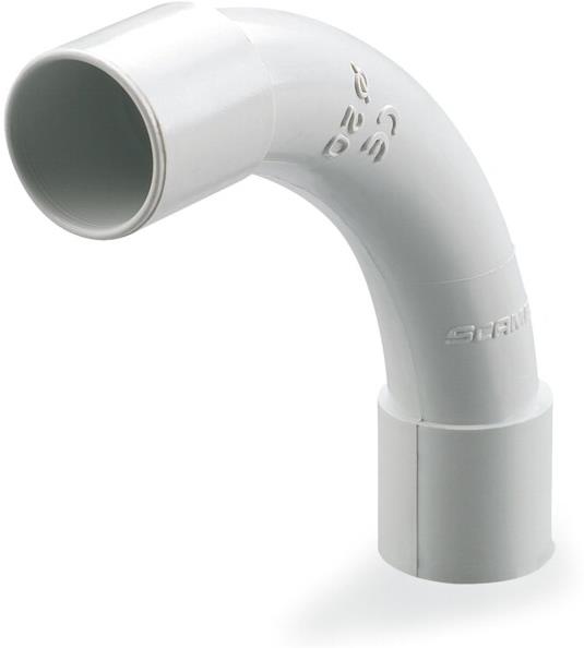 Ъгъл неотваряем за тръба ф16мм IP40 Scame