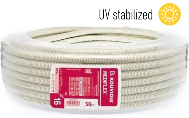 Гофрирани тръби 750N UV KOUVIDIS