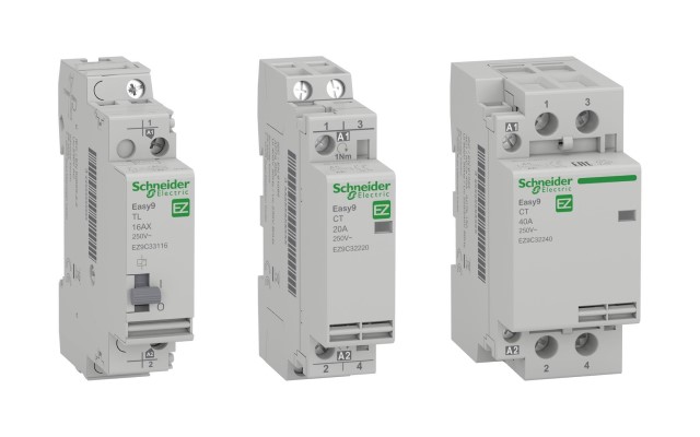 Инсталационни контактори и импулсни релета Easy 