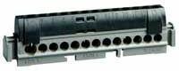 Клема изолирана ЧЕРНА 1х25mm2 + 21х16mm2 90A Legrand