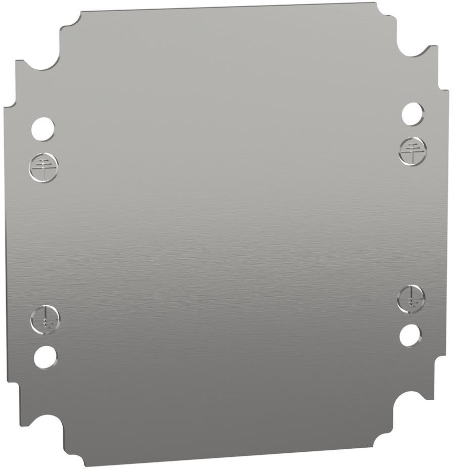 Монтажна плоча метална плътна 200x200мм SE