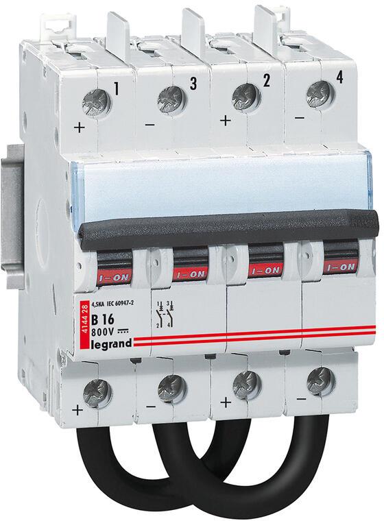 Автоматичен прекъсвач DX3-DC 2P 16A 800V= Legrand