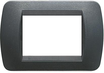 Рамка 3 мод. Dark steel LL International Bticino 