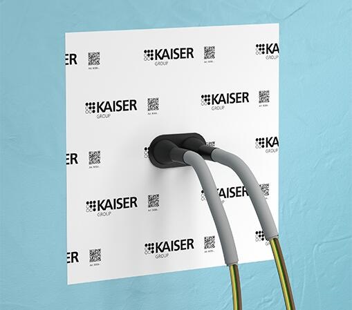 Изход за кабели през херметична мембрана, 2х Ф8...12мм, Kaiser