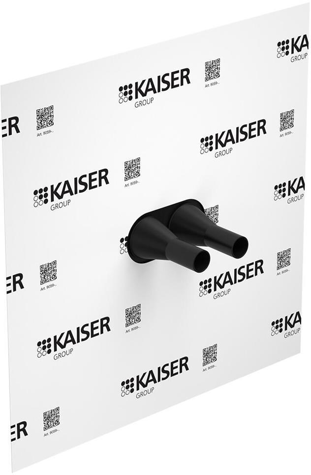 Изход за кабели през херметична мембрана, 2х Ф8...12мм, Kaiser