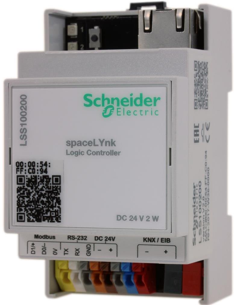 Системен интерфейс Web сървър spaceLYnk 3DIN KNX SE