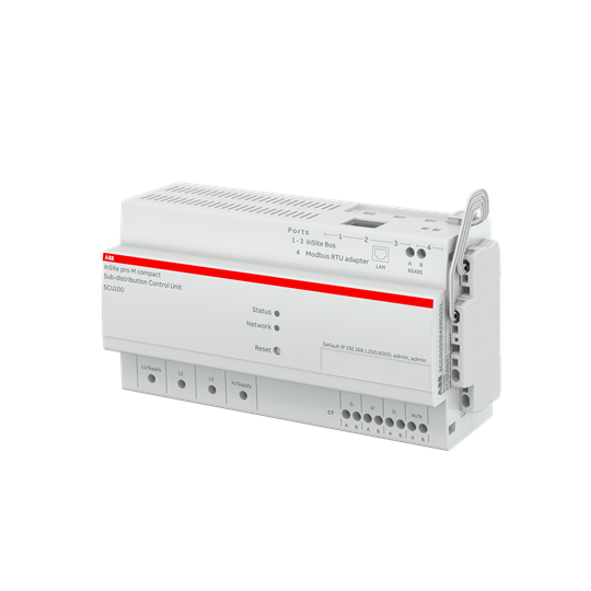 Енергиен анализатор SCU100 за 16 Modbus мерителя ABB