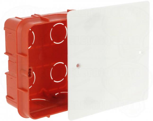 Разклонителна кутия за тухлени стени 85x85x40мм с капак Legrand