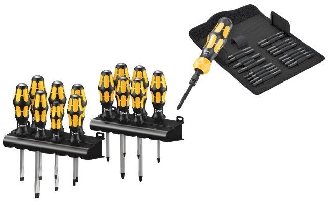 Отвертки ударни Kraftform Plus 900 Wera