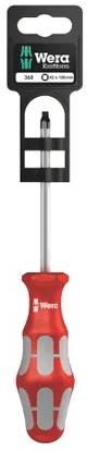 Отвертка квадрат 3x150, сиво-червена ръкохватка, 368 Kraftform Plus блистер Wera