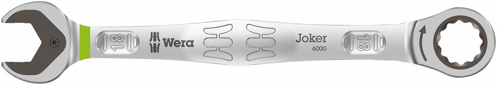 Гаечен ключ 18 с тресчотка, 6000 Joker Wera