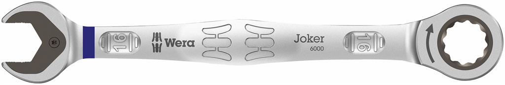Гаечен ключ 16 с тресчотка, 6000 Joker Wera