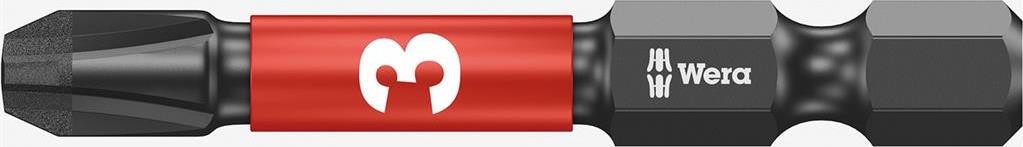Бит PH 3 x50мм, 851/4 IMP DC Impaktor Wera