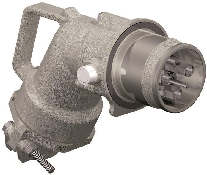 Промишлен щепсел 3P+N+E 250А IP67 1000V серия OPTIMA-METAL Scame