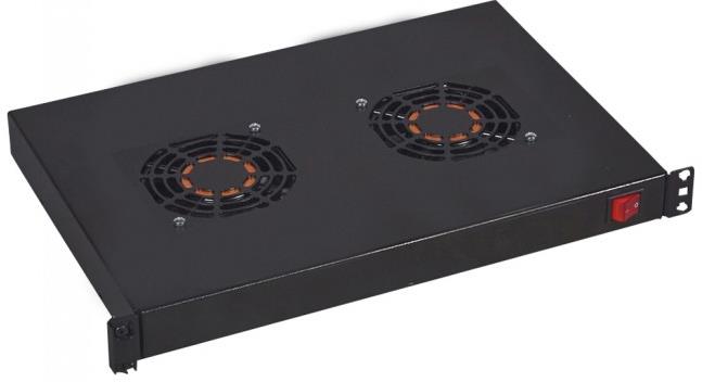 Вентилаторен блок 1U 4х за 19