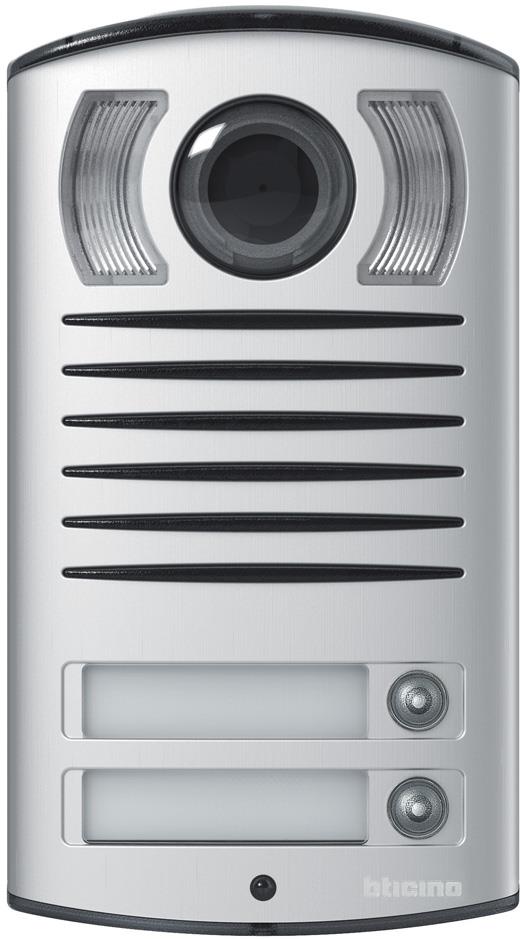 Видео входен панел LINEA 2000 с 2 бутона Bticino