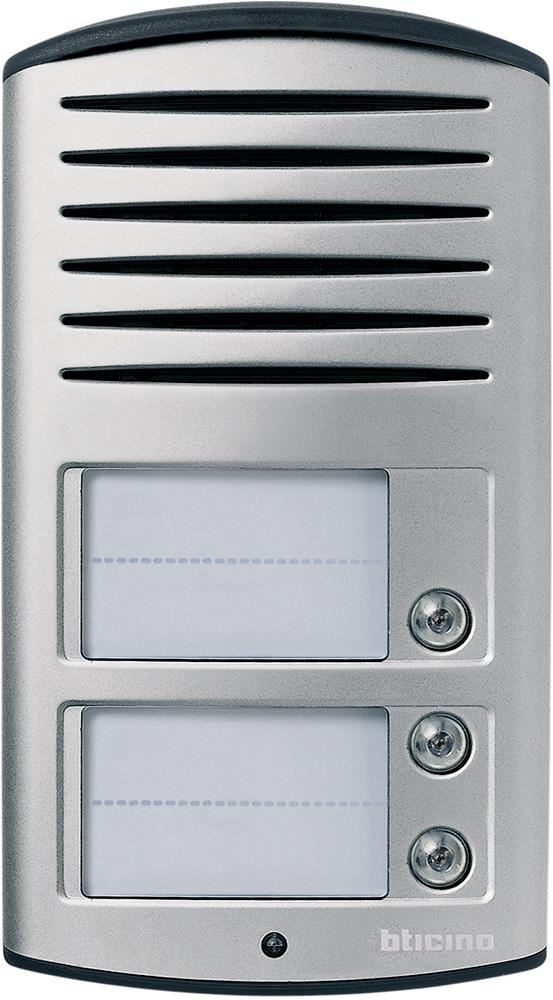 Аудио входен панел LINEA 2000 с 3 бутона Bticino