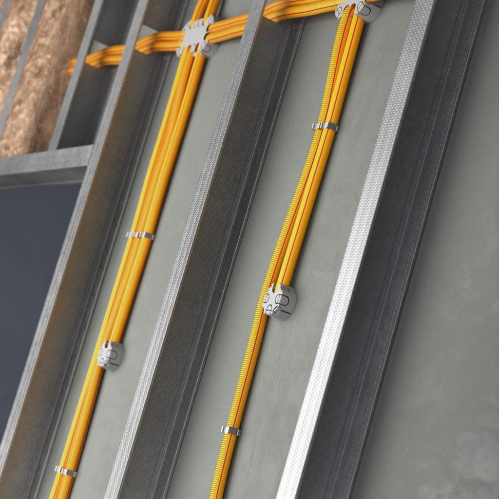 Твърда тръба вън. ф32мм вътр. ф28.4мм 320N клас 2343 цвят Жълт HF SUPERSOL 3м /30м/ Kouvidis