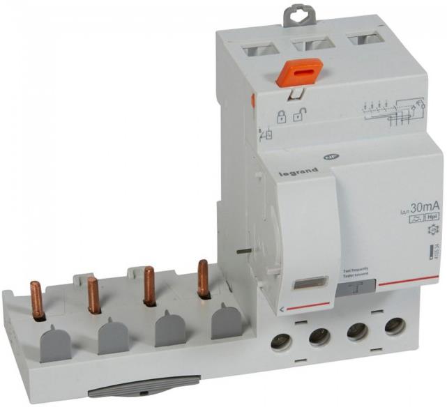 Допълнителен ДТЗ модул 4P 63A 30мА тип F DX3 Legrand