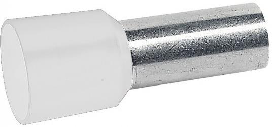 Кабелен накрайник 16мм2 изолиран къс бял Legrand