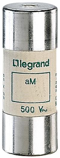 Стопяем цилиндричен предпазител тип aM 80A 22x58мм с индикатор Legrand